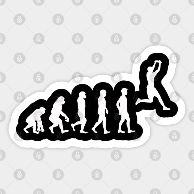 Evolution Ultimate Frisbee Sticker by sBag-Designs